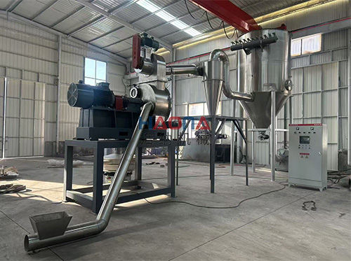 电池极片-山东试机现场