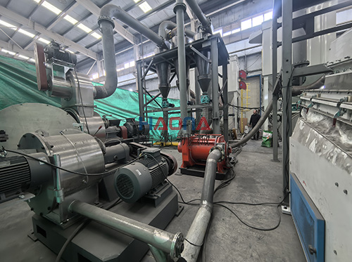 电池极片-湖南安装现场